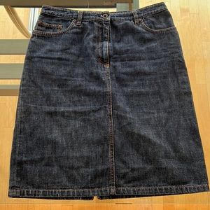 Vintage 90’s Miu Miu denim skirt